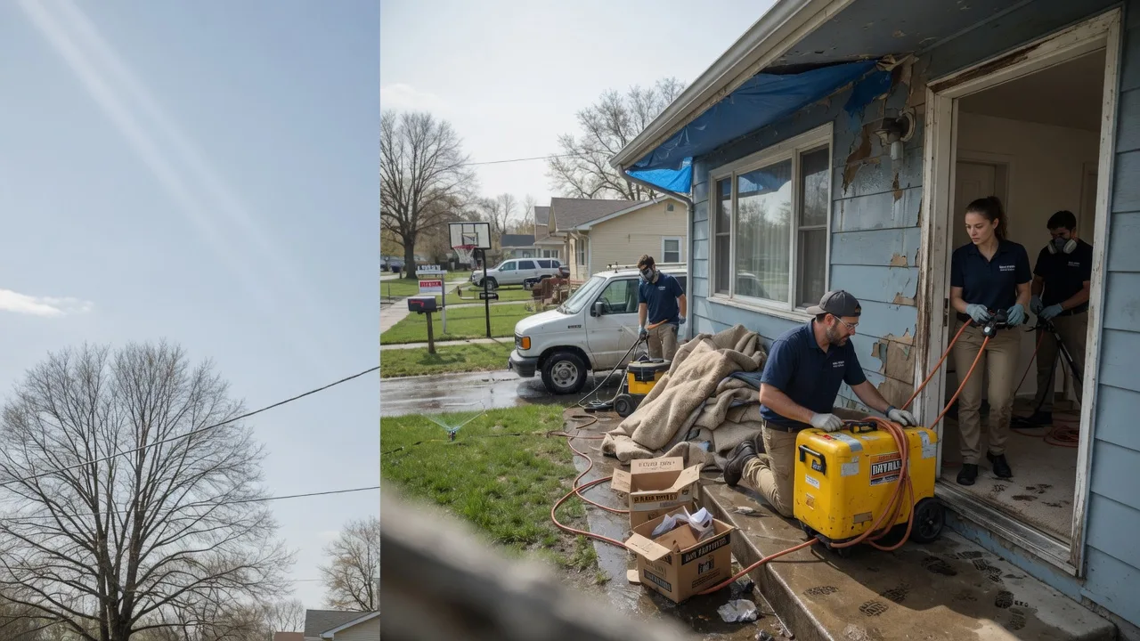 Basement Flood Cleanup in Morse, LA near me